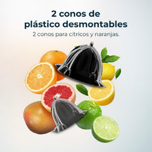 Carica l'immagine nel visualizzatore di Gallery, Spremiagrumi Manuale Xqueeze Retrojuice 600 Steel-02