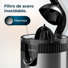 Carica l'immagine nel visualizzatore di Gallery, Spremiagrumi Manuale Xqueeze Retrojuice 600 Steel-03