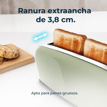 Carica l'immagine nel visualizzatore di Gallery, Tostapane Toastin' Time 850 Green Long-05