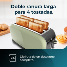 Carica l'immagine nel visualizzatore di Gallery, Tostapane Toastin' Time 1500 Green-02