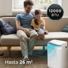 Carica l'immagine nel visualizzatore di Gallery, Condizionatore Portatile Forceclima 12600 Soundless Heating-03