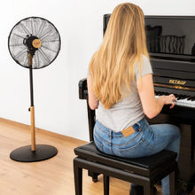 Carica l'immagine nel visualizzatore di Gallery, Ventilatore A Piantana Energysilence 600 Woodstyle-02