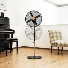 Carica l'immagine nel visualizzatore di Gallery, Ventilatore A Piantana Energysilence 600 Woodstyle-04