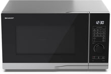 Carica l'immagine nel visualizzatore di Gallery, Forno A Microonde Sharp Ycpg284Aes 28Lt 1000W Controllo Digitale Grill 11 Livelli Di Potenza Black/Silver