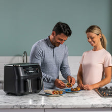 Carica l'immagine nel visualizzatore di Gallery, Friggitrice ad aria Ninja Dual Zone da 7,6 L AF300EU