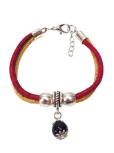 Carica l'immagine nel visualizzatore di Gallery, Bracciale Sardo Su Coccu singolo Rosso