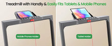 Carica l'immagine nel visualizzatore di Gallery, Tapis roulant pieghevole 2 in 1 con display LED