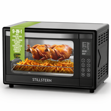 Carica l'immagine nel visualizzatore di Gallery, Stillstern Mini Forno a Convezione 45L con 13 Programmi, Timer 8h, Scongelamento, Mantenimento Caldo, Rivestimento Antiaderente, Pizza Ø32