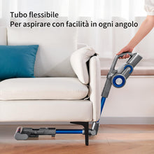 Carica l'immagine nel visualizzatore di Gallery, Jimmy H8 Scopa elettrica senza filo flessibile ultraleggera, con batteria estraibile, 500W e 160AW di potenza, autonomia 60 minuti, schermo LED smart, tecnologia adattiva e filtro HEPA