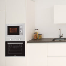 Carica l'immagine nel visualizzatore di Gallery, Microonde da Incasso 20L con Grill 1000W CATA MC 20 IX – Acciaio Inox 60 cm