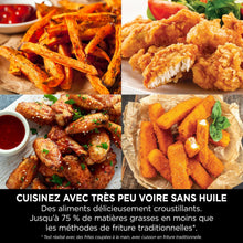 Carica l'immagine nel visualizzatore di Gallery, Ninja PRO 4.7L Friggitrice ad Aria 4 in 1, Cassetto Singolo, Frittura ad Aria, Cottura Arrosto, Riscaldamento, Essiccazione, Componenti Antiaderenti Lavabili in Lavastoviglie, Nero