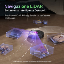 Carica l'immagine nel visualizzatore di Gallery, Robot Aspirapolvere Lavapavimenti W15