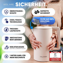 Carica l'immagine nel visualizzatore di Gallery, Stillstern Bollitore Turbo-Heat "PURE" beige