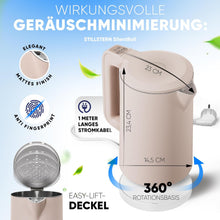 Carica l'immagine nel visualizzatore di Gallery, Stillstern Bollitore Turbo-Heat "PURE" beige