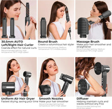 Carica l'immagine nel visualizzatore di Gallery, Styler Ukliss per capelli 7 in 1