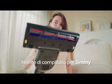 Carica e avvia il video nel visualizzatore di galleria, Jimmy BX6 Pro Aspiratore portatile antiacaro battimaterasso, Potenza 600W, Sterilizzazione UV e ultrasuoni, Tecnologia a ioni negativi, Doppio serbatoio, Filtro Dual-Cyclonic e certificato di qualità