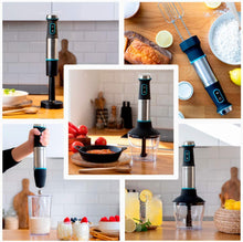 Carica l'immagine nel visualizzatore di Gallery, Frullatore a immersione Power TitanBlack 1200 XL PerfectCream&Crush