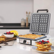 Carica l'immagine nel visualizzatore di Gallery, Macchina Waffle Fun Gofrestone 4Inox