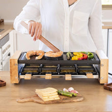 Carica l'immagine nel visualizzatore di Gallery, Grill Cheese&Grill 8200 Wood Black