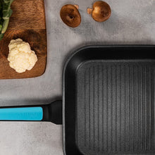 Carica l'immagine nel visualizzatore di Gallery, Padella Polka Platinum 28 Grill Thunder