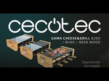 Carica e avvia il video nel visualizzatore di galleria, Grill Cheese&Grill 8200 Wood Black