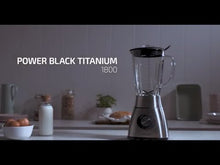 Carica e avvia il video nel visualizzatore di galleria, Frullatore Power Black Titanium 1800