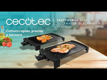 Carica e avvia il video nel visualizzatore di galleria, Piastra-grill Tasty&Grill 3000 RockWater