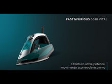 Carica e avvia il video nel visualizzatore di galleria, Ferro da stiro a vapore Fast&Furious 5010 Vital