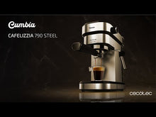 Carica e avvia il video nel visualizzatore di galleria, Caffettiera Express a Leva Cafelizzia 790 1,2 L 1350W Argentato