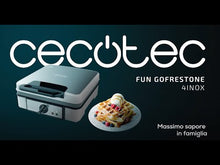 Carica e avvia il video nel visualizzatore di galleria, Macchina Waffle Fun Gofrestone 4Inox