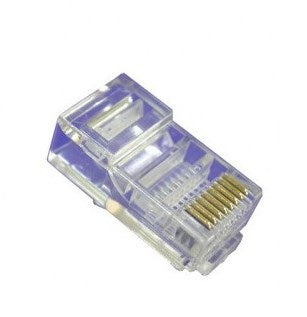 Plug Rete Rj45 8P Conf. 100Pz (Cv-Lan-028)