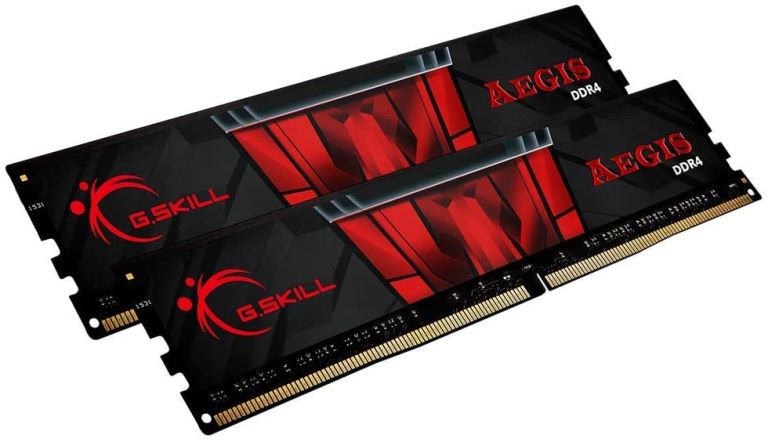 Memoria Ddr4 16 Gb Aegis Pc3200 Mhz (2X8) (F4-3200C16D-16Gis)