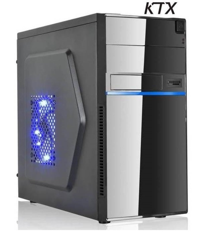 Case Tx-663U3 Matx Alimentatore 550W Porta Usb 3.0 - Nero / Blu