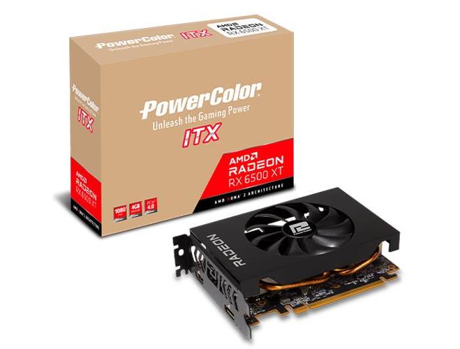 Scheda Video Radeon Rx6500 Xt Itx 4 Gb Axrx (4Gbd6-Dh)