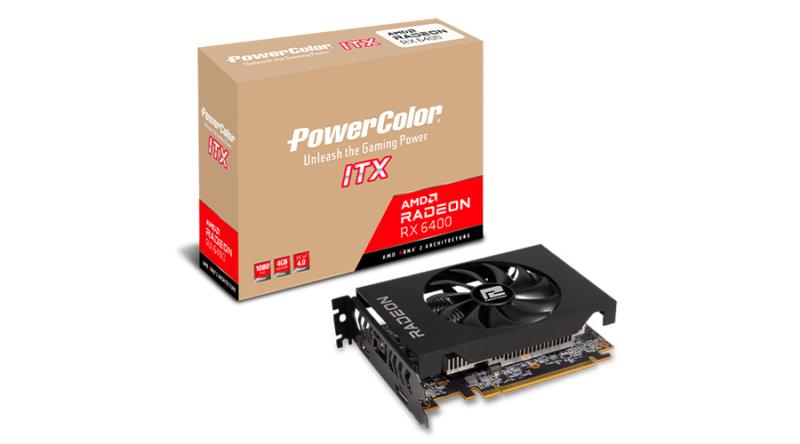 Scheda Video Radeon Itx Axrx 6400 4Gbd6-Dh 4Gb