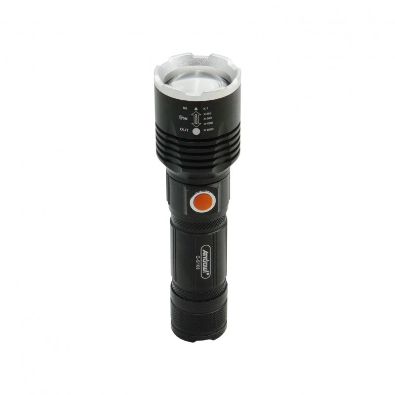 Torcia Flashlight Led Ipx6 Ricaricabile (Q-5108)