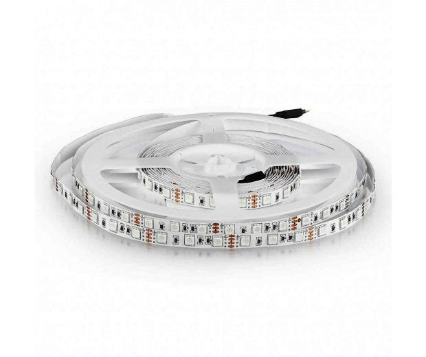 Striscia Led Vt-5050 60Led/Mt 12V Strip 5Mt 10.8W/Mt Rgb Ip20 (212120)