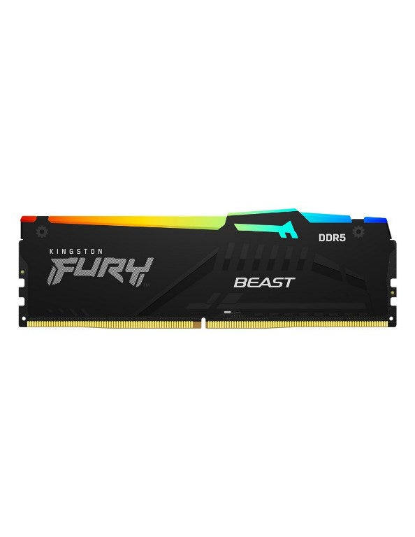 Memoria Ddr5 16 Gb Fury Beast Rgb Pc5200 Mhz (1X16) (Kf552C40Bba-16)