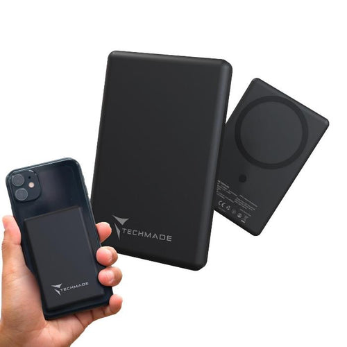 Power Bank 10000 Mah Slim Wireless Magnetico Pd 22.5W (Tm-Wwq74)