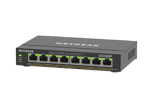 Switch Rete 8 Porte 10/100/1000 Gs308Ep-100Pes Poe