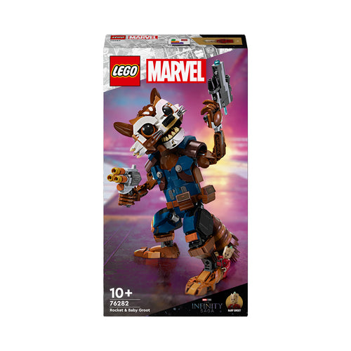 76282 LEGO Super Heroes Marvel Rocket e Baby Groot