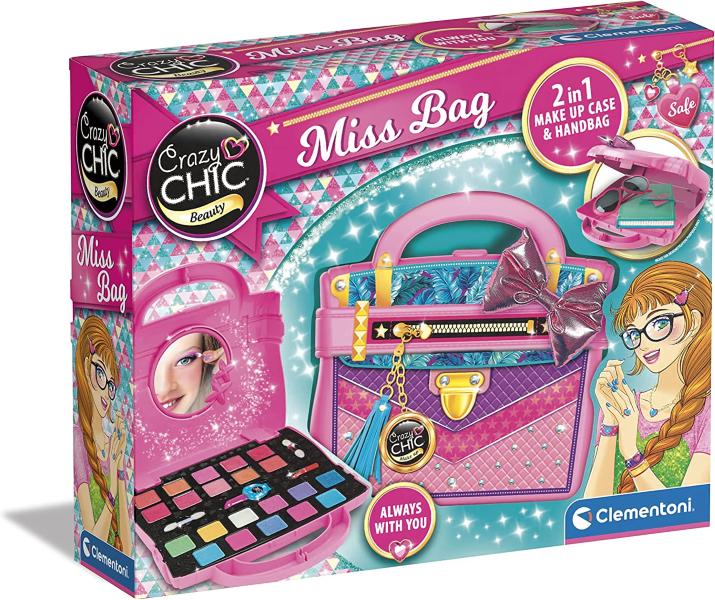 Crazy Chich - Miss Bag 2 In 1 Trousse Borsetta Con Trucchi