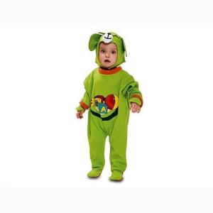 Costume Bambini Orsacchiotto Verde Gioco 7/12 Mesi