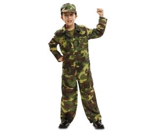 Costume Bambino Soldato Militare 3/4Anni