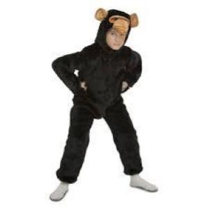 Costume Bambino Scimmia Peluche 10/12 Anni