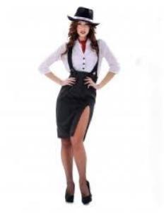 Costume Donna Gangster Tg.M/L