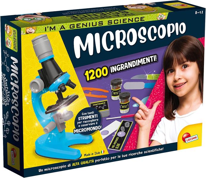 I'M A GENIUS - MIO MICROSCOPIO 1200 INGRANDIMENTI