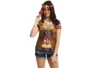 Costume Donna Maglia M Hippie Girl