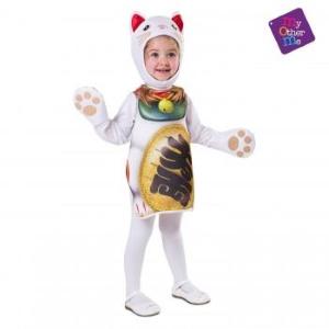 Costume Bambini Gattina Bianca Della Sorte 12/24Mesi