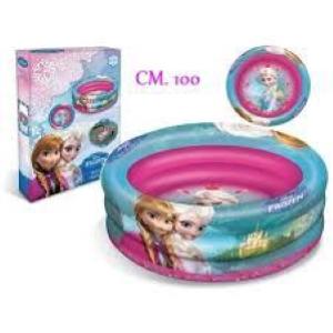 Piscina 3 Anelli Frozen Cm.100 Gonfiabile